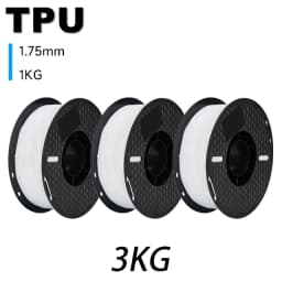 6.6LBS PLA PETG TPU 3D Printer Filament 1.75mm Dimensional Accuracy+/-0.03mm 3D Printer Materials Fit Most FDM 3D Printers