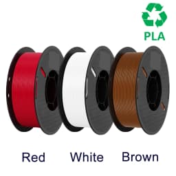 6.6LBS PLA PETG TPU 3D Printer Filament 1.75mm Dimensional Accuracy+/-0.03mm 3D Printer Materials Fit Most FDM 3D Printers