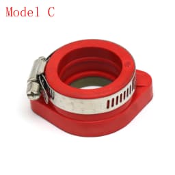 Alconstar-Motorcycle Pit Dirt Bike Carburetor Adapter Intake Mainfold Pipe For MIKUNI VM24 PWK 21 24 26 28 30 32 34mm PE28