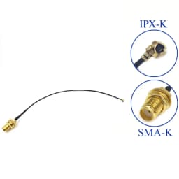 5pcs SMA Connector Cable Female to uFL/u.FL/IPX UFL to SMA Female RG1.13 Antenna RF Cable Assembly RP-SMA-K
