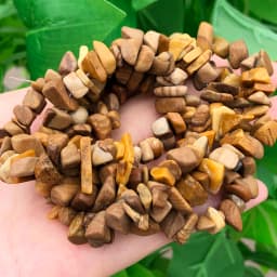 3-8mm Natural Irregular Red Garnet Stone Beads Gravel Chips Loose Spacer Beads for Jewelry Making DIY Earring Necklace Accessory