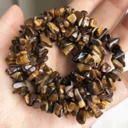 3-8mm Natural Irregular Red Garnet Stone Beads Gravel Chips Loose Spacer Beads for Jewelry Making DIY Earring Necklace Accessory