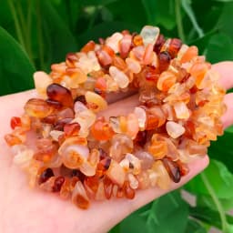 3-8mm Natural Irregular Red Garnet Stone Beads Gravel Chips Loose Spacer Beads for Jewelry Making DIY Earring Necklace Accessory