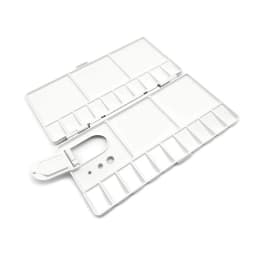 25Grid Folding Watercolor Palette Watercolor Paint Tray Box Atercolor Renovate Cover Pigment Box Painting Tool Artistic Supplies