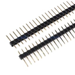 10Pcs 2.54mm Single Row Male 1x40P Breakaway PCB Board Pin Header Long 11/15/17/19/21/25mm Connector Strip Pinheader For Arduino