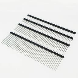 10Pcs 2.54mm Single Row Male 1x40P Breakaway PCB Board Pin Header Long 11/15/17/19/21/25mm Connector Strip Pinheader For Arduino