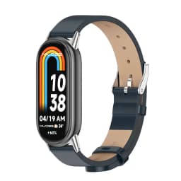 Band Strap for Xiaomi Mi Band 10 11 9 8 7 6 5 Leather Wristband For Miband 6 Global Version Bracelet for Mi Band 8 9 10 Correa