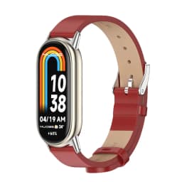 Band Strap for Xiaomi Mi Band 10 11 9 8 7 6 5 Leather Wristband For Miband 6 Global Version Bracelet for Mi Band 8 9 10 Correa