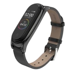Band Strap for Xiaomi Mi Band 10 11 9 8 7 6 5 Leather Wristband For Miband 6 Global Version Bracelet for Mi Band 8 9 10 Correa