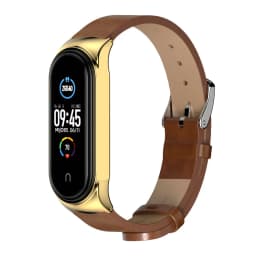 Band Strap for Xiaomi Mi Band 10 11 9 8 7 6 5 Leather Wristband For Miband 6 Global Version Bracelet for Mi Band 8 9 10 Correa