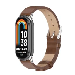 Band Strap for Xiaomi Mi Band 10 11 9 8 7 6 5 Leather Wristband For Miband 6 Global Version Bracelet for Mi Band 8 9 10 Correa