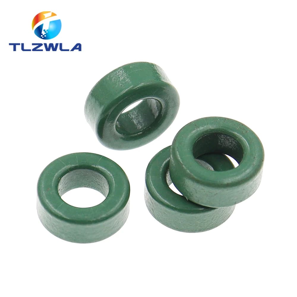 10PCS Green Magnetic Ring Ferrite Magnetic Ring 13*7*5 Anti-interference Core Filter Inductance Transformer Magnetic Ring