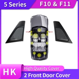 Car Front Door Speakers For BMW 5 Series F10 F11 Tweeter High Quality Accessories Head Treble Horn Loudspeakers Speakers Cover