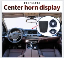 Car Front Door Speakers For BMW 5 Series F10 F11 Tweeter High Quality Accessories Head Treble Horn Loudspeakers Speakers Cover