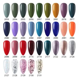 NAILCO Gel Nail Polish 15ml Dark Red Blood Colors Series Nails Art Glitter Manicure UV Lakiery Hybrydowe Vernis Nails Gel Design