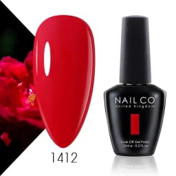 NAILCO Gel Nail Polish 15ml Dark Red Blood Colors Series Nails Art Glitter Manicure UV Lakiery Hybrydowe Vernis Nails Gel Design