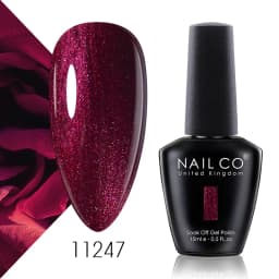 NAILCO Gel Nail Polish 15ml Dark Red Blood Colors Series Nails Art Glitter Manicure UV Lakiery Hybrydowe Vernis Nails Gel Design