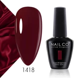 NAILCO Gel Nail Polish 15ml Dark Red Blood Colors Series Nails Art Glitter Manicure UV Lakiery Hybrydowe Vernis Nails Gel Design
