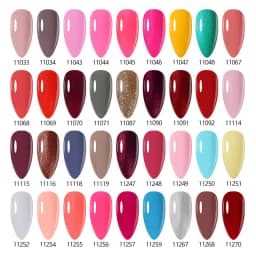 NAILCO Gel Nail Polish 15ml Dark Red Blood Colors Series Nails Art Glitter Manicure UV Lakiery Hybrydowe Vernis Nails Gel Design