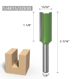 1-7pcs 6mm 1/4 inch Shank Single Double Flute Straight Bit Milling Cutter for Wood Tungsten Carbide Router Bit Woodwork Tool