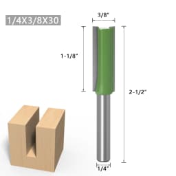 1-7pcs 6mm 1/4 inch Shank Single Double Flute Straight Bit Milling Cutter for Wood Tungsten Carbide Router Bit Woodwork Tool
