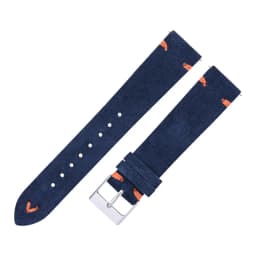 Suede Watch Straps 18mm 20mm Hand Stitched Beige Green Blue Suede Leather Watch Bands For Man Woman Quick Release Watch Bracelet