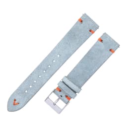 Suede Watch Straps 18mm 20mm Hand Stitched Beige Green Blue Suede Leather Watch Bands For Man Woman Quick Release Watch Bracelet