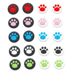 Cat Paw Thumb Stick Grip Cap Joystick Cover Case For Sony PS5 PS4 PS3 Slim Xbox 360/One Series X/S Elite Switch Pro Thumbstick