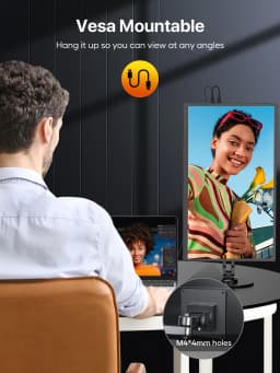 UPERFECT 18.5" TouchScreen Portable Monitor 120Hz FreeSync Gaming Display Extender USB C HDMI for PC Laptop Huawei Mobile Phone