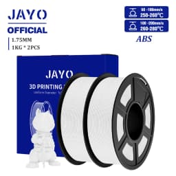 JAYO ASA / ABS / Easy ABS Filament 1.75mm 1KG 3D Filament Low Printing Temperature ABS 3D Printer Filament Excellent Resistance