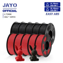 JAYO ASA / ABS / Easy ABS Filament 1.75mm 1KG 3D Filament Low Printing Temperature ABS 3D Printer Filament Excellent Resistance