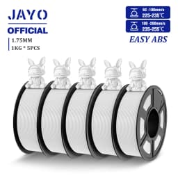 JAYO ASA / ABS / Easy ABS Filament 1.75mm 1KG 3D Filament Low Printing Temperature ABS 3D Printer Filament Excellent Resistance