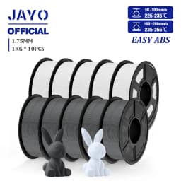 JAYO ASA / ABS / Easy ABS Filament 1.75mm 1KG 3D Filament Low Printing Temperature ABS 3D Printer Filament Excellent Resistance