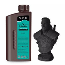 SUNLU 1KG Nylon-Like/Toughness 3D Resin 1000G/Bottle 405nm Rapid UV-Curing Photopolymer Resin for 4K/8K LCD/DLP/SLA 3D Printer