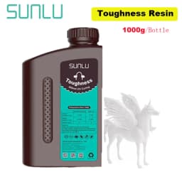 SUNLU 1KG Nylon-Like/Toughness 3D Resin 1000G/Bottle 405nm Rapid UV-Curing Photopolymer Resin for 4K/8K LCD/DLP/SLA 3D Printer