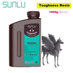 SUNLU 1KG Nylon-Like/Toughness 3D Resin 1000G/Bottle 405nm Rapid UV-Curing Photopolymer Resin for 4K/8K LCD/DLP/SLA 3D Printer