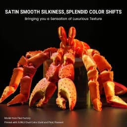 JAYO Silk PLA+ Rainbow 3D Filament 1.75mm SILK PLA plus Dual & Triple Color 3D Printer Filament Neatly Wound 1.1kg 2Rolls/set