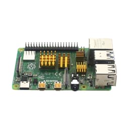 Raspberry Pi 4 Heat Sink Aluminum Metal Heatsink Silver Golden Blue Black Cooling Pad CPU RAM Cooler for Raspberry Pi 4 Model B
