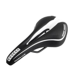 Bike Saddle Silicone Cushion Cycling Seat PU Leather Surface Silica Filled Gel TimeTrial Comfortable Shockproof Bicycle Saddle