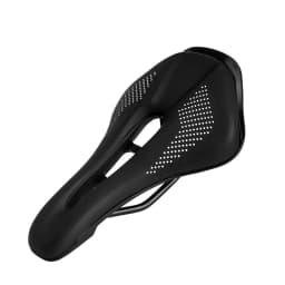 Bike Saddle Silicone Cushion Cycling Seat PU Leather Surface Silica Filled Gel TimeTrial Comfortable Shockproof Bicycle Saddle