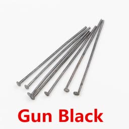200pcs/pack 20-60mm Flat Head Pins Bronze Rhodium Black Gold Silver Color Headpins For Jewelry Findings Making DIY Supplies