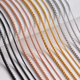 1 Piece Stainless Steel Pearl Necklace Chain Figaro Chain Necklace for Pendant Men Women Necklace Jewelry Accessories