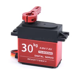 Waterproof 20KG 25KG 30kg 35kg 40KG 60KG Servos 180 270 360 Degree Large Torque Digital Servo Metal Gears 25T Arm For RC Car