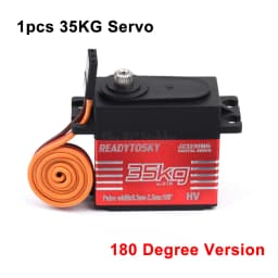 Waterproof 20KG 25KG 30kg 35kg 40KG 60KG Servos 180 270 360 Degree Large Torque Digital Servo Metal Gears 25T Arm For RC Car
