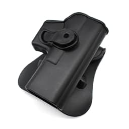 IMI Gun Holster Defense Retention Tactical Gun Holster for GL 17 Gen 1-4 9mm Double Magazine Pouch