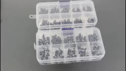 100 PCS 10 Models 6*6 Tact Switch Tactile Push Button Switch Kit Height: 4.1 5~12MM DIP 4P Micro Switch 6x6 Key Switch