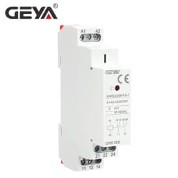 GEYA GR8-208 Auxiliary Relay Intermediate Switch 8A 2SPDT 12V 24V 48V 110V 220V RELAYS Din Rail Module