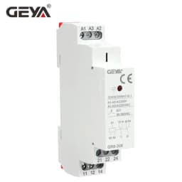 GEYA GR8-208 Auxiliary Relay Intermediate Switch 8A 2SPDT 12V 24V 48V 110V 220V RELAYS Din Rail Module