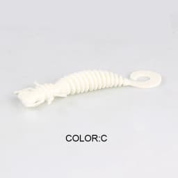 2023  Larva Soft Lures  Artificial Lures Fishing Worm Silicone Bass Pike Minnow Swimbait Jigging Plastic
