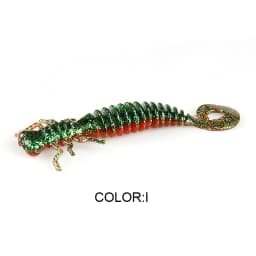 2023  Larva Soft Lures  Artificial Lures Fishing Worm Silicone Bass Pike Minnow Swimbait Jigging Plastic